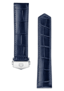 42MM Blue Alligator Leather Strap