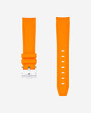 Curved Vertech Rubber Strap - Orange